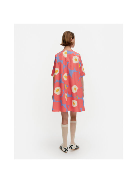 Marimekko - Kukkiva Unikko -mekko - 523 RED BLUE ORANGE | Stockmann - photo 4