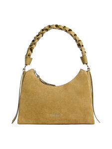 Coccinelle - Boheme Suede Bimaterial -käsilaukku - G43 SEAGRAS/SEAGRAS | Stockmann