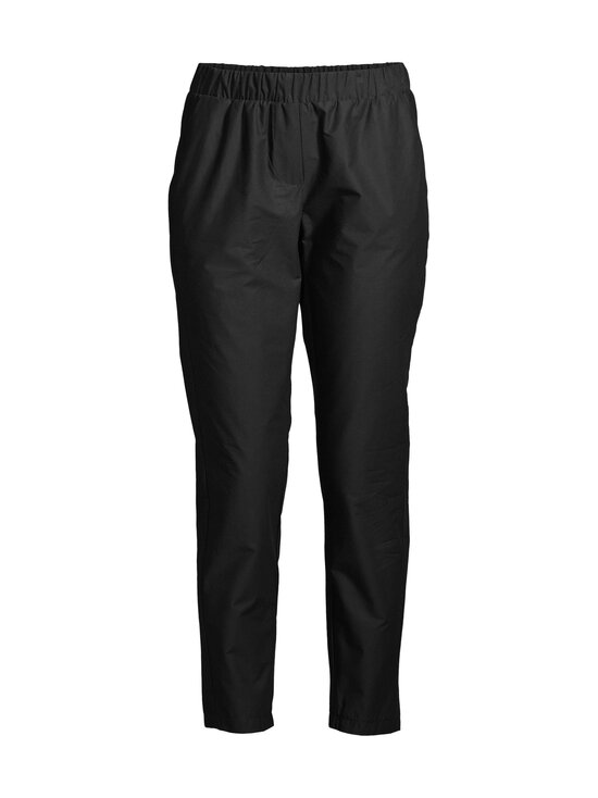 PANT W/ELASTIC WAIST -puuvillahousut