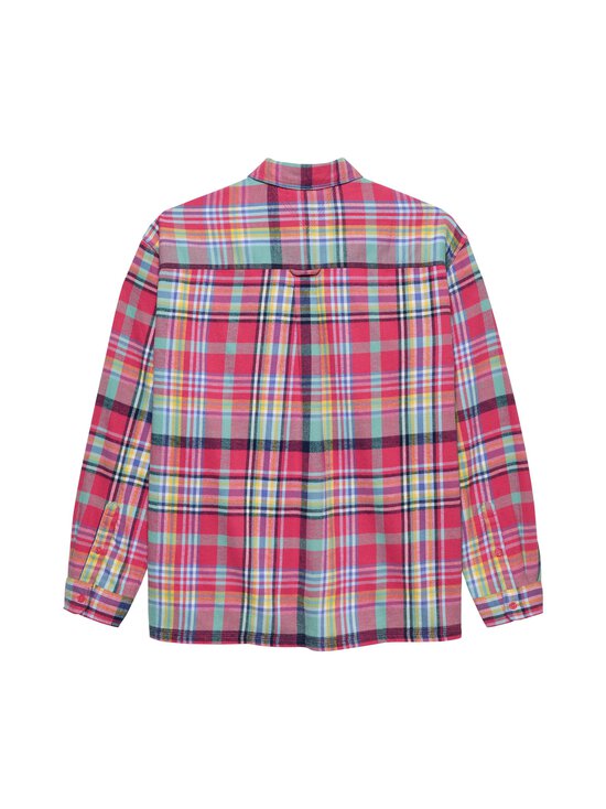 Tommy Jeans - TJM Utility Flannel virskrekls - XI5 VINTAGE CERISE / BIG CHECK - photo 2 Tommy Jeans - TJM Utility Flannel virskrekls - XI5 VINTAGE CERISE / BIG CHECK | Stockmann - photo 2