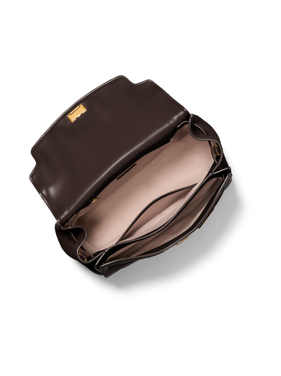 Michael Michael Kors - Hamilton Moderne Large Flap Satchel -laukku - 251 CHOCOLATE | Stockmann - photo 2