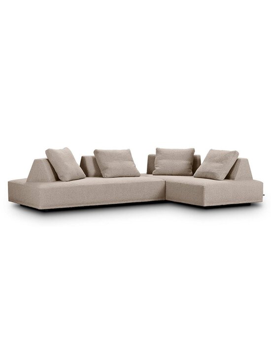 Eilersen - Playground-kulmasohva Curl-kangas 07 beige 420 x 325 cm - BEIGE | Stockmann - photo 1