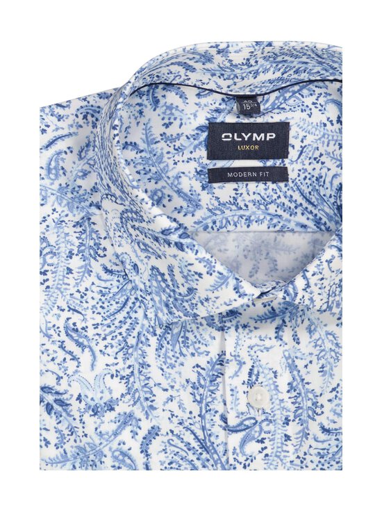 Olymp - Modern Fit Print krekls ar apkakli - 11 BLEU | Stockmann - photo 2
