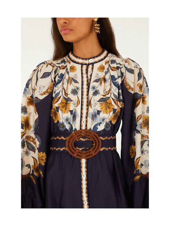 Farm Rio - Minimekko - 26051 GOLDEN NATURE NAVY BLUE | Stockmann - photo 3