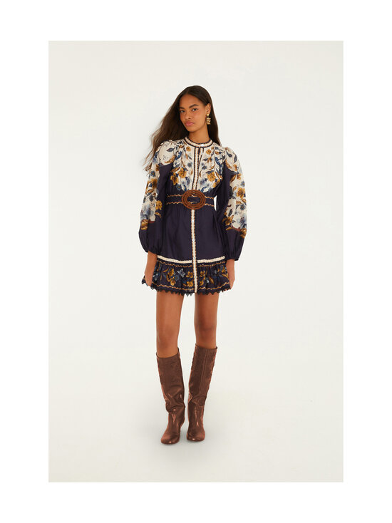 Farm Rio - Minimekko - 26051 GOLDEN NATURE NAVY BLUE | Stockmann - photo 4