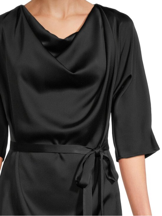 Katri Niskanen - Fall satīna kleita - BLACK | Stockmann - photo 6