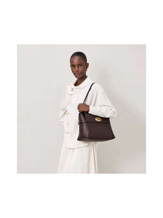 Mulberry - Stevie Top Handle Smooth Supple Leather -laukku - A110 EBONY | Stockmann - photo 7
