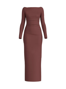 HUGO - Nookie Overflow kleita - BROWN OVERFLOW | Stockmann