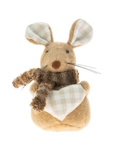 Weiste - Mouse With Sand Bottom -koriste - BROWN Weiste - Mouse With Sand Bottom -koriste - BROWN | Stockmann