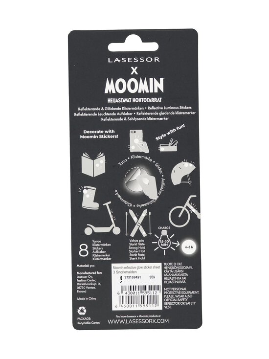 MOOMIN - Niiskuneiti- heijastavat hohtotarrat - 420 420RG GREEN - photo 2 MOOMIN - Niiskuneiti- heijastavat hohtotarrat - 420 420RG GREEN | Stockmann - photo 2