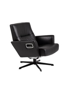 Conform - Relieve Low -nojatuoli Western-nahka musta - BLACK | Stockmann