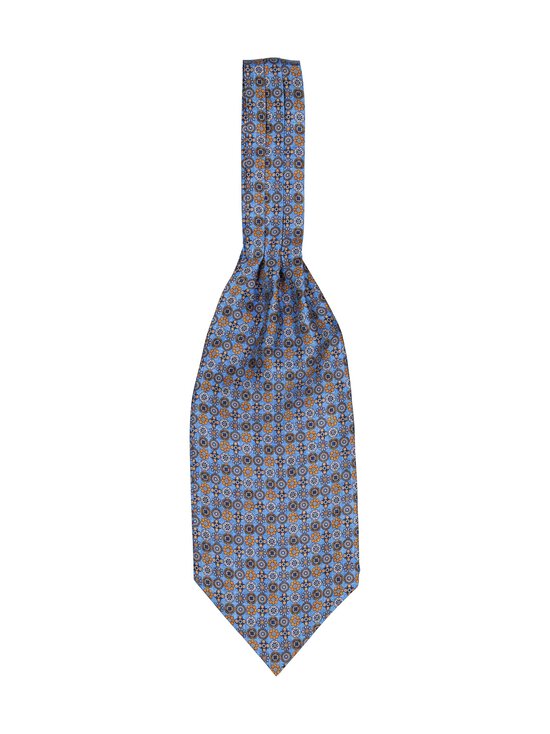 Flower Medallion Ascot -silkkihuivi