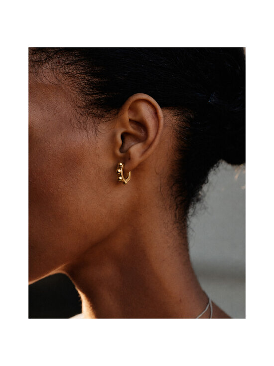 Edblad - Stud-korvarenkaat - GOLD | Stockmann - photo 2