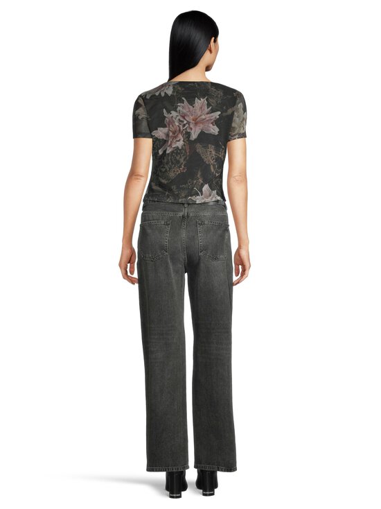 Allsaints - Gabby Mesh -trikootoppi - CRYSTAL BLACK | Stockmann - photo 3