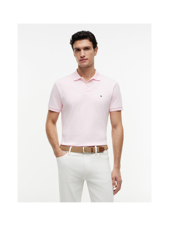Tommy Hilfiger - Liquid Cotton Polo -pikeepaita - TPB PINK LILY | Stockmann - photo 3