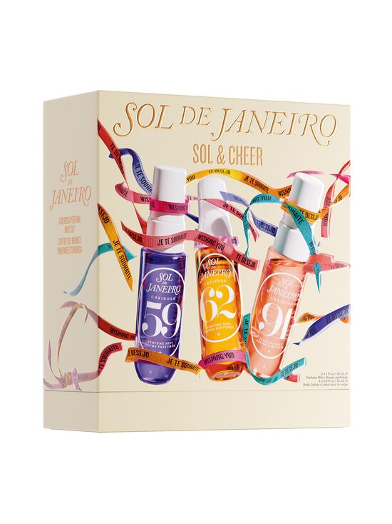 Sol de Janeiro - Sol & Cheer Set -kosmetiikkalahjapakkaus 3 x 30 ml + 10 ml - NOCOL | Stockmann - photo 1