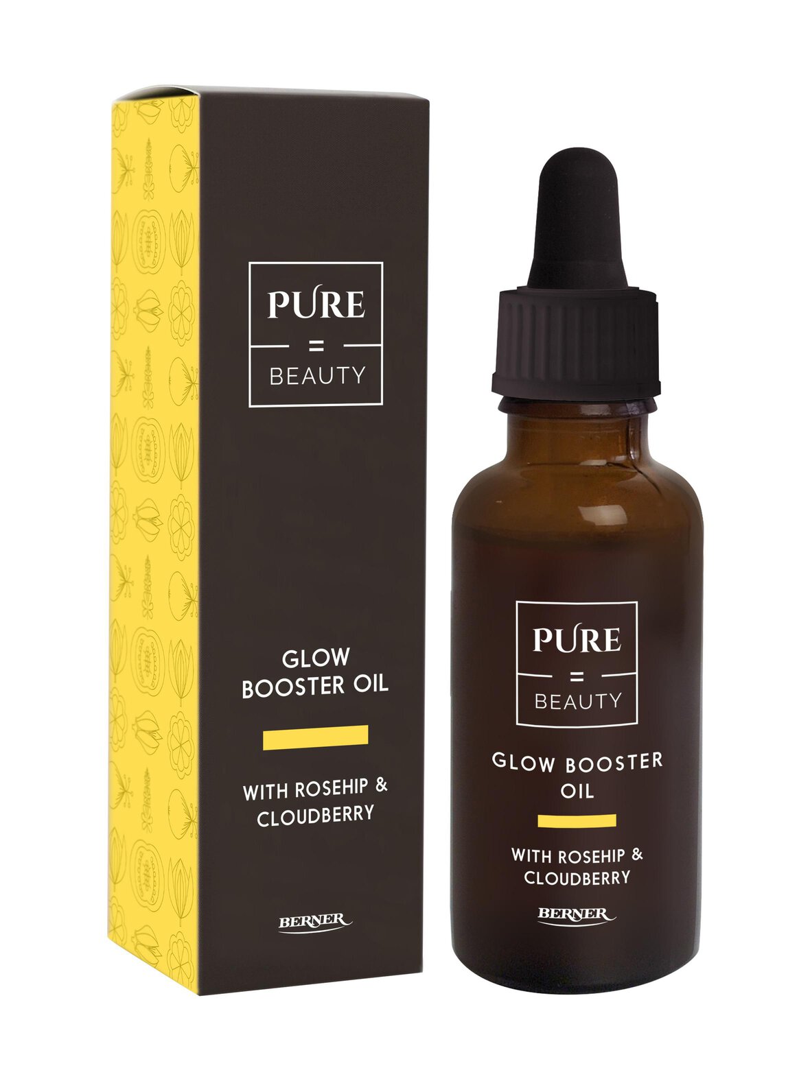Pure=Beauty Glow booster oil with rosehip & cloudberry -kasvoöljy 30 ml