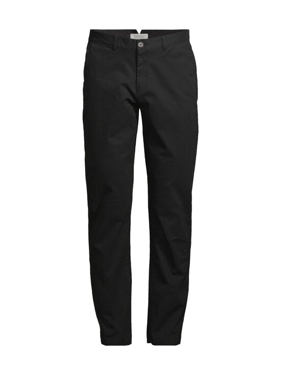 CONSTRUE - Como Cottonstretch -chinohousut - BLACK | Stockmann - photo 1