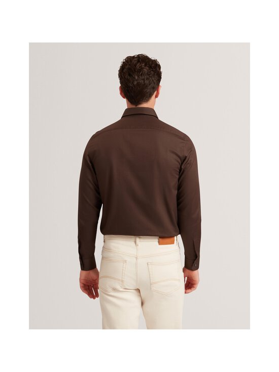 Ted Baker London - Tibor Regular Fit Smart Twill -kauluspaita - DK-BROWN - photo 5 Ted Baker London - Tibor Regular Fit Smart Twill -kauluspaita - DK-BROWN | Stockmann - photo 5