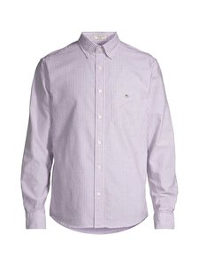 GANT - Triiksärk Regular Classic Oxford Stripe - 604 PLUMPED RED | Stockmann