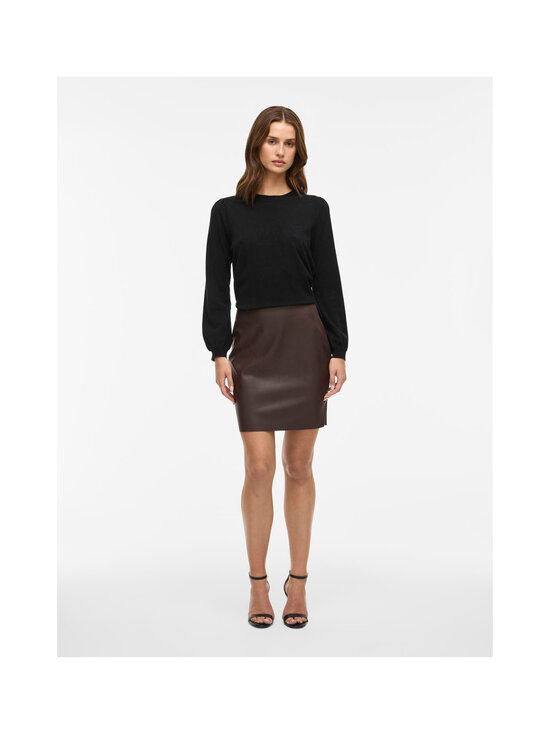 Vila - ViDagmar Coated High Waist -hame - COFFEE BEAN | Stockmann - photo 3