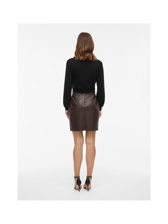 Vila - ViDagmar Coated High Waist -hame - COFFEE BEAN | Stockmann - photo 4