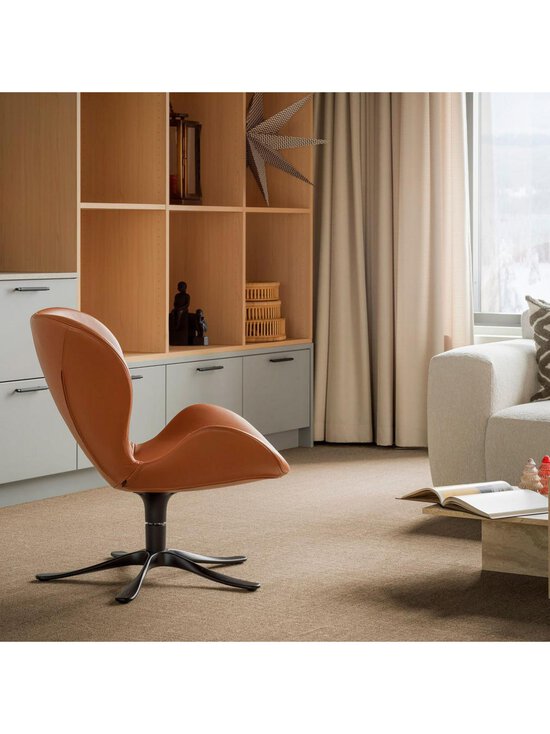 Conform - Daisy-nojatuoli Dinara-nahka cognac / musta - BROWN | Stockmann - photo 2