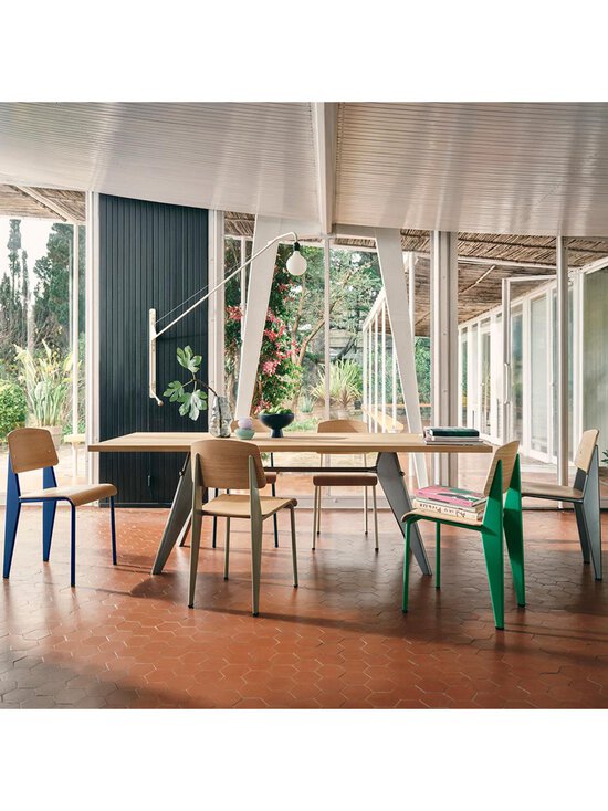 Vitra - Prouvé EM -ruokapöytä - MUSTA,VALKOINEN - photo 4 Vitra - Prouvé EM -ruokapöytä - MUSTA,VALKOINEN | Stockmann - photo 4