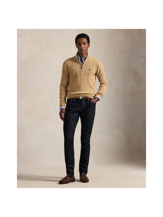Polo Ralph Lauren - Villa-kašmiirisegust kampsun Cable Long Sleeve - 006 BROWN | Stockmann - photo 4