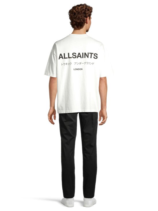 Allsaints - Underground Crew t-paita - ASHEN WHITE | Stockmann - photo 3