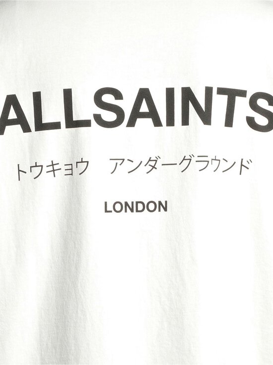 Allsaints - Underground Crew t-paita - ASHEN WHITE | Stockmann - photo 5