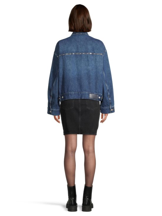 7 For All Mankind - Cropped With Carpenter Details -farkkutakki - LE BLUE - photo 3 7 For All Mankind - Cropped With Carpenter Details -farkkutakki - LE BLUE | Stockmann - photo 3