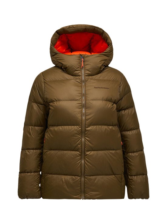 Peak Performance - W Frost Down Puffer -untuvatakki - 050 MEADOW MOSS | Stockmann - photo 1