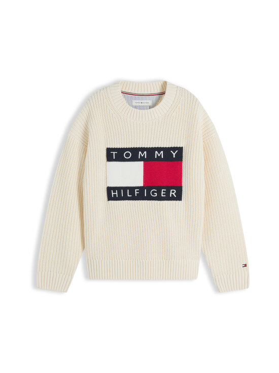 Tommy Hilfiger - Heritage Flag -neule - YA8 IVORY SILK | Stockmann - photo 1