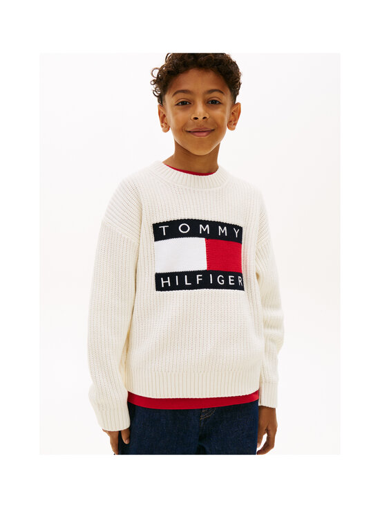 Tommy Hilfiger - Heritage Flag -neule - YA8 IVORY SILK | Stockmann - photo 5
