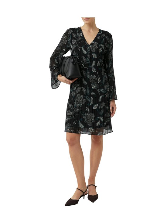 Comma - Blouse Dress Allover Print -mekko - 99A0 GREY/BLACK | Stockmann - photo 2