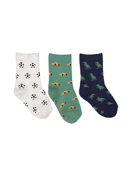 Bogi - JILL-sukat 3-pack - NAVY, GREY MEL, WASHED GREEN - photo 1 Bogi - JILL-sukat 3-pack - NAVY, GREY MEL, WASHED GREEN | Stockmann - photo 1