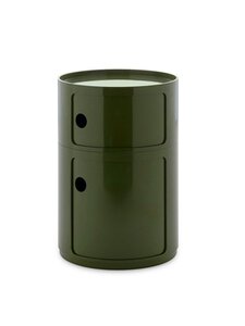 Kartell - Componibili Big -säilytyskaluste 2-osainen vihreä - GREEN | Stockmann
