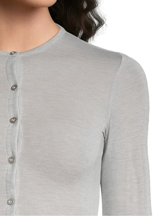 SKIMS - Kardigan Sheer Modal - HEATHER GREY | Stockmann - photo 3