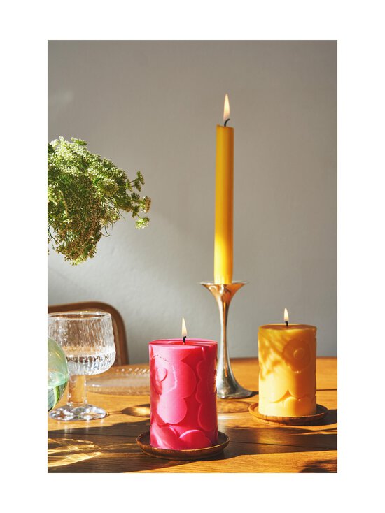 Marimekko - Lauaküünal Unikko 6,5 x 10 cm - PINK | Stockmann - photo 2
