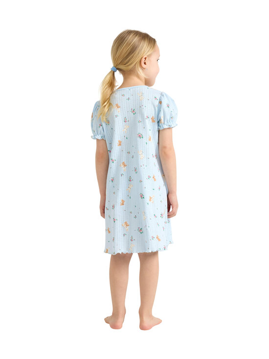 Lindex - Pointelle naktskrekls - 3619 BLUE | Stockmann - photo 4