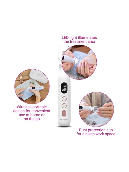 Medisana - Manikyyri- ja pedikyyrisetti - WHITE | Stockmann - photo 2