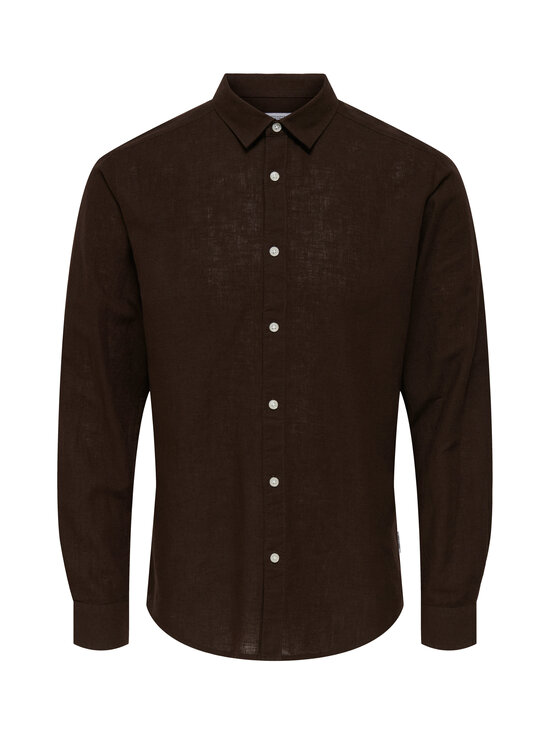 Only & Sons - OnsCaiden Life krekls ar apkakli - COFFEE BEAN | Stockmann - photo 1