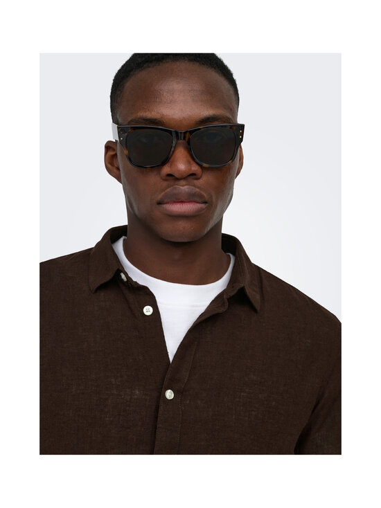 Only & Sons - OnsCaiden Life krekls ar apkakli - COFFEE BEAN | Stockmann - photo 3