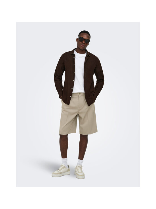 Only & Sons - OnsCaiden Life krekls ar apkakli - COFFEE BEAN | Stockmann - photo 7