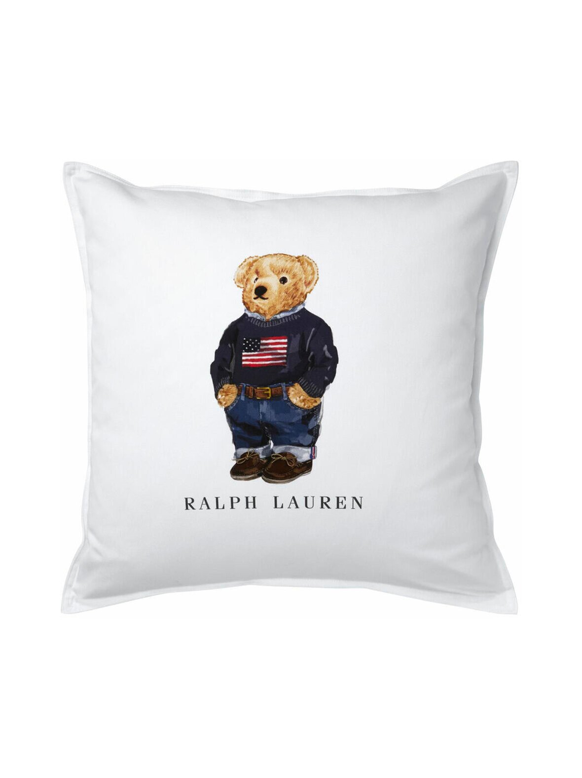 Flag Sweater Bear Cushion Cover -tyynynpäällinen 50 x 50 cm