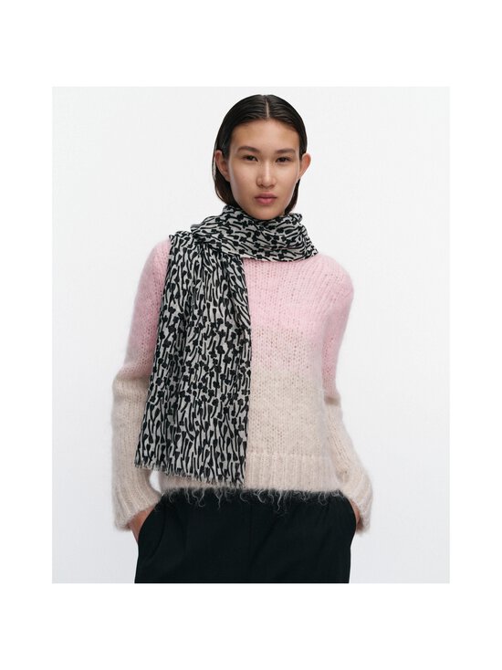 Marimekko - Fiore Tuulahdus -huivi - 190 OFF WHITE, BLACK | Stockmann - photo 2