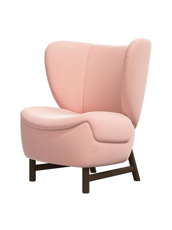 BoConcept - Catskills-nojatuoli Bologna-kangas 3262 vaaleanpunainen / tumma tammi - PINK | Stockmann - photo 3