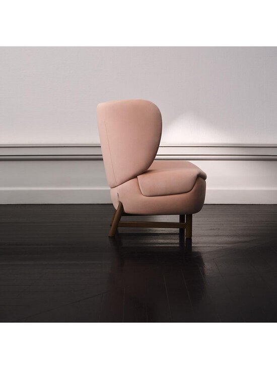 BoConcept - Catskills-nojatuoli Bologna-kangas 3262 vaaleanpunainen / tumma tammi - PINK | Stockmann - photo 6