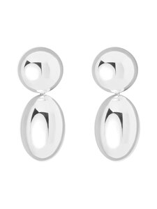 LIÉ STUDIO - The Klara -hopeakorvakorut - SILVER | Stockmann